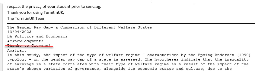 Screen shot of replay with student information crossed out