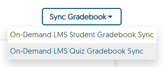sync gradebook