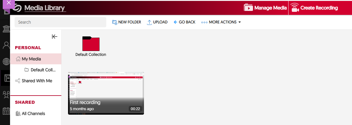 Image showing YuJa interface