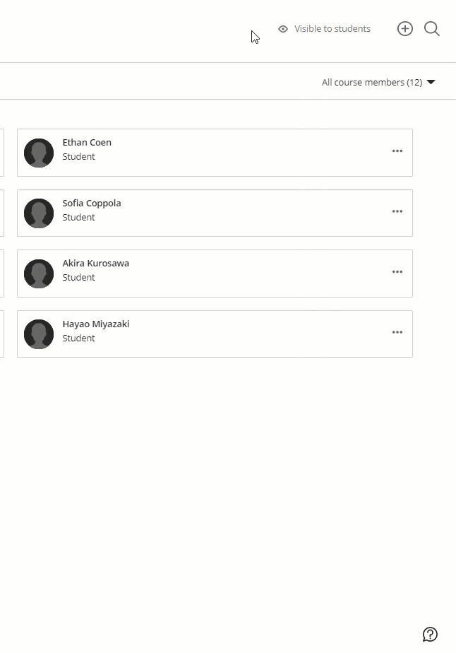 GIF showing search and enrol process