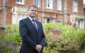 The Vice-Chancellor of the University of Reading, Professor Robert Van de Noort