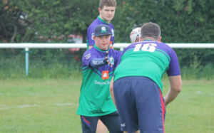 The Berkshire Brigands playing rugby