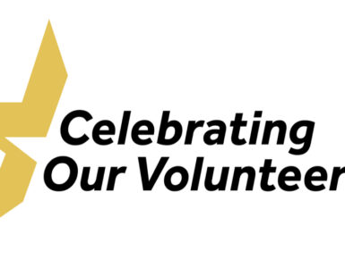 Celebrating Our Volunteers logo next to the University of Reading logo