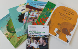 Selection of multilingual storytelling books