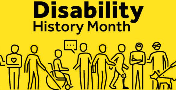 Disability History Month banner