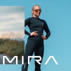 Kymira advert showing a lady in sportswear