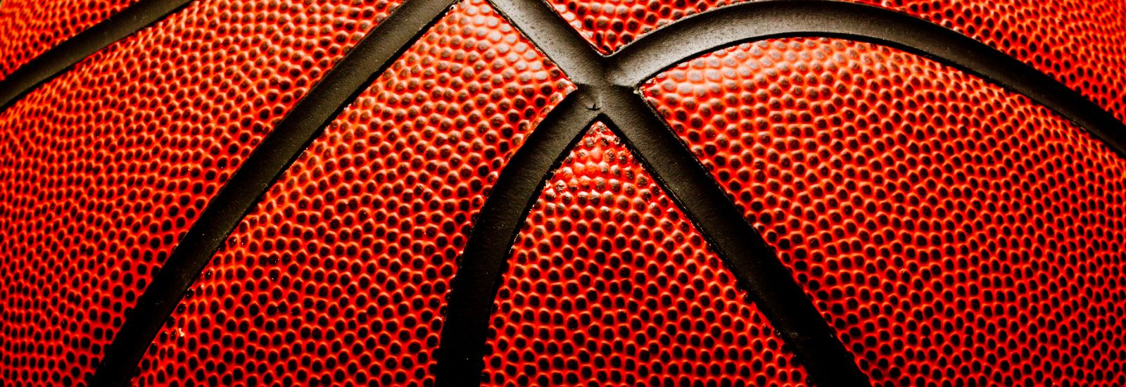 Close-up image of a basketball