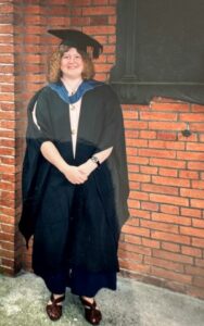 Ginny graduating 30 years ago