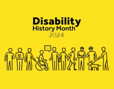 Disability History Month banner