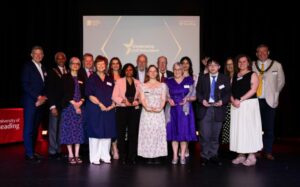 Winners and presenters at the Celebration of Volunteering