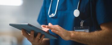 Nurse on a hospital ward