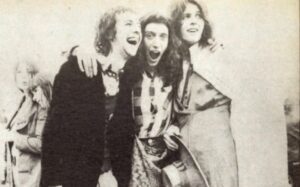 Image of Martin at the first Pride march in 1972 