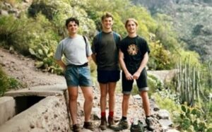 Image of Pete on a field trip to Tenerife