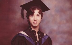 Image of Karen-Anne at graduation