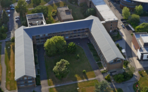 Aerial view of Edith Morley now