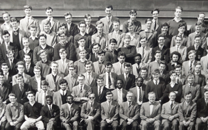 John Grainger with his fellow academics