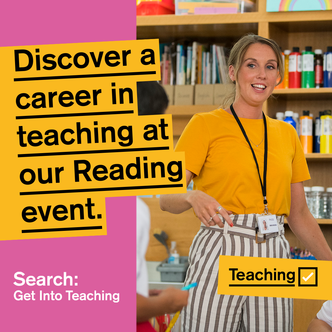 DfE Get Into Teaching event