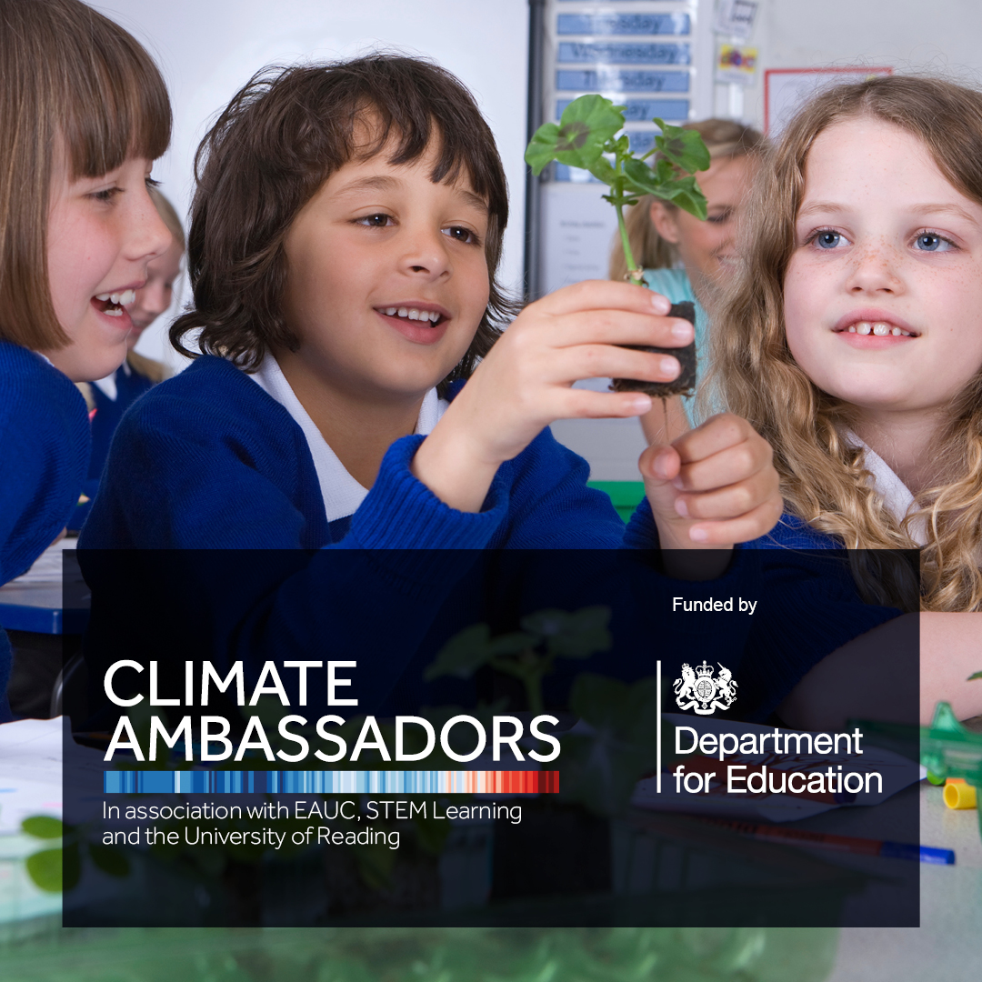 Free support and advice to help education settings take climate action
