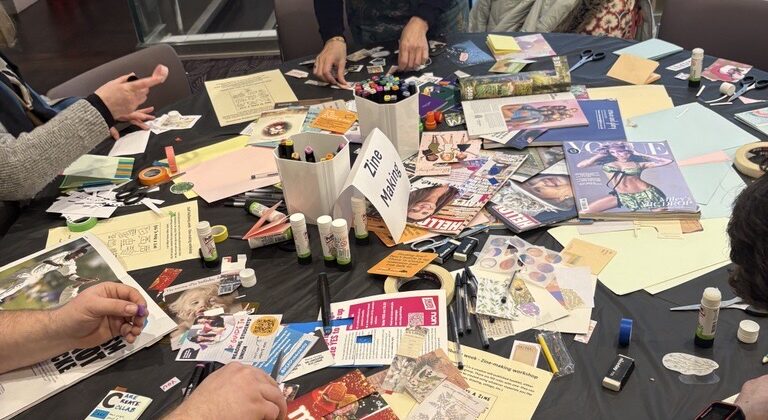‘Zine Your Way to Zen:’ Creating zines for mental health and wellbeing