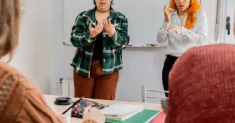 Exploring the Accessibility of Teaching for Deaf Students