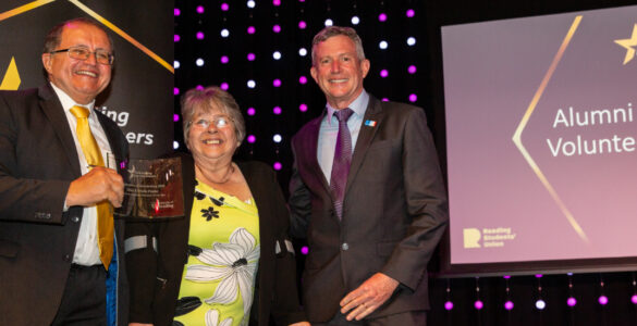 Clive and Sheila Payne at the Celebration of Volunteering awards