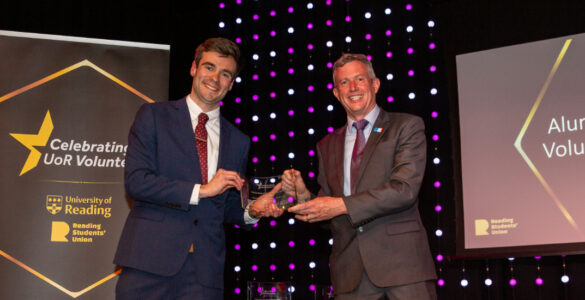 Jack Abrey at Celebration of Volunteering Awards