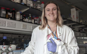 PhD student Kimberley