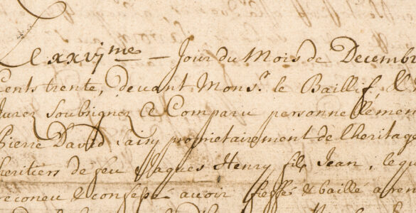 Old letter with handwritten text.