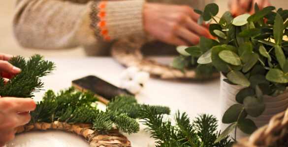 Wreath making