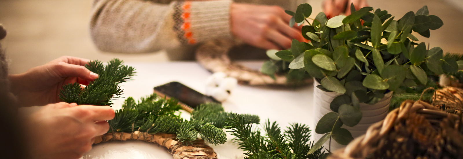 Wreath making