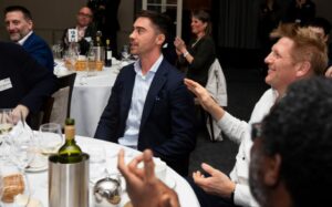 Felix at the just imagine if gala dinner
