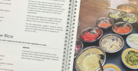 A page of the Maymessy cookbook