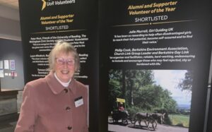 Polly at the Celebration of Volunteering