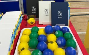 Stress balls at the resilience rucksack fair