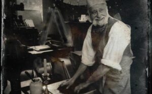 Martin Andrews on a film set