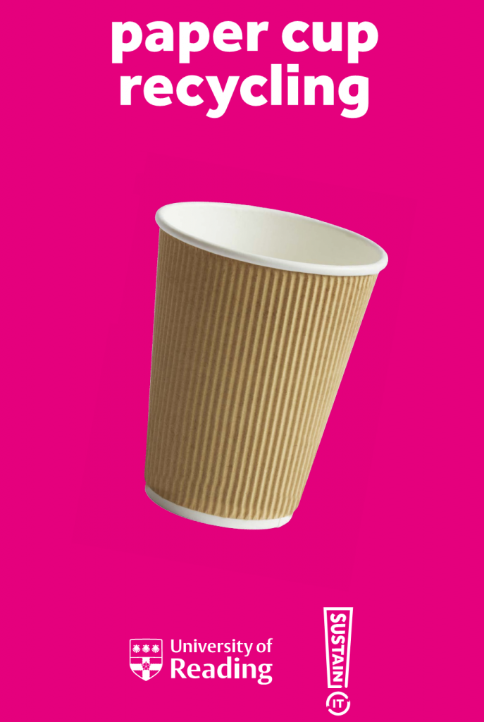 Paper cup recycling, and reuseable cups Sustainability