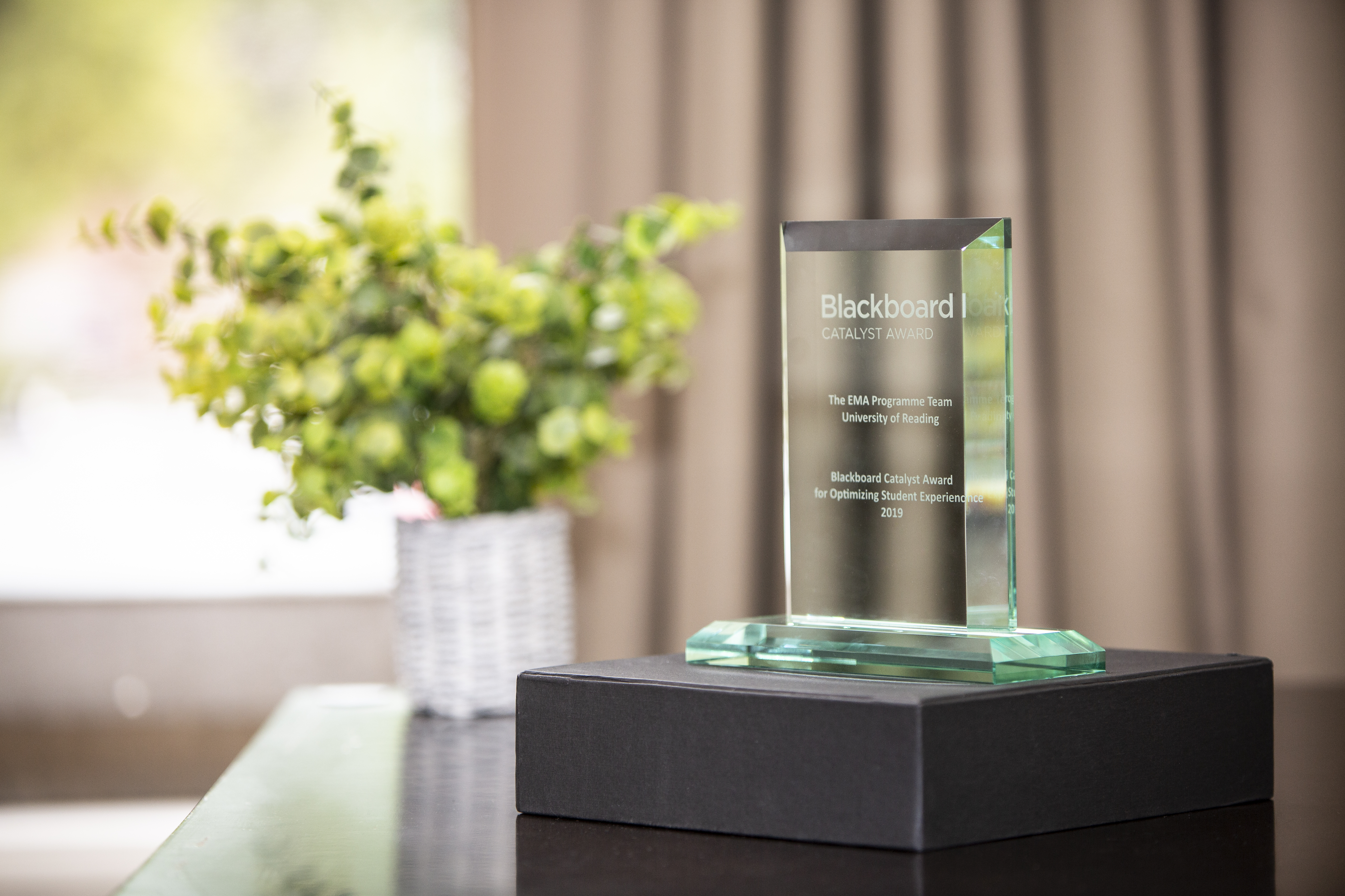 The Blackboard Catalyst Award at the EMA Awards Celebration 2019
