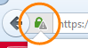Images highlighting the "Show site information" option in the address bar selected.
