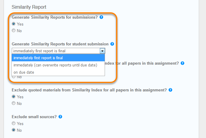 turnitin similarity report