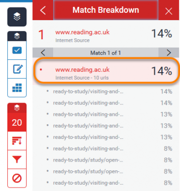 how to reduce similarity on turnitin