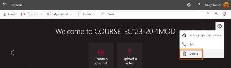 MS Stream Groups Blackboard Help For Staff University Of Reading