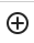 The Blackboard text editor add content symbol