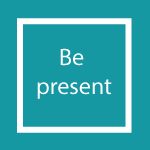 icon: be present