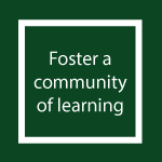 icon: foster a learning community