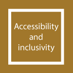 icon: accessibility and inclusivity