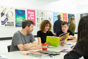 Student-staff partnership in Typography