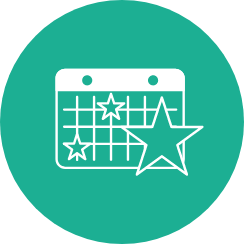 Weekly swipes icon