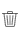 Waste Paper delete Icon